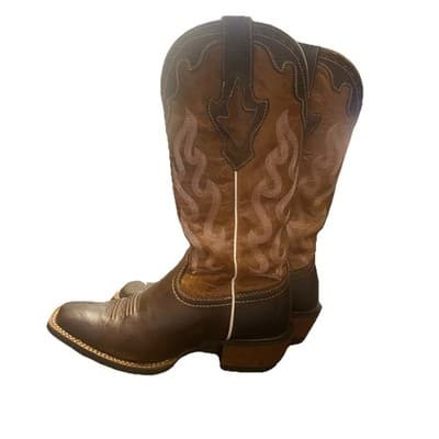 Ariat Crossfire Caliente Western Cowboy Boots Women Sz 5.5 B Square Toe 10004817 - Thumbnail 4