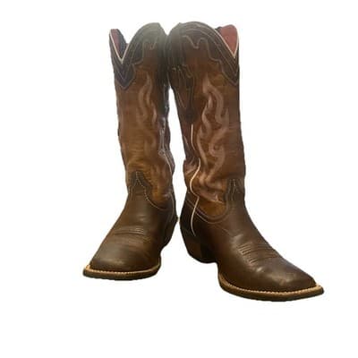 Ariat Crossfire Caliente Western Cowboy Boots Women Sz 5.5 B Square Toe 10004817 - Thumbnail 2