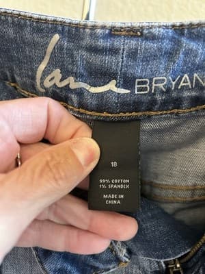 Lane Bryant Capri Jeans Women's 18 Blue Denim Stretch High Rise Cropped Classic - Thumbnail 6