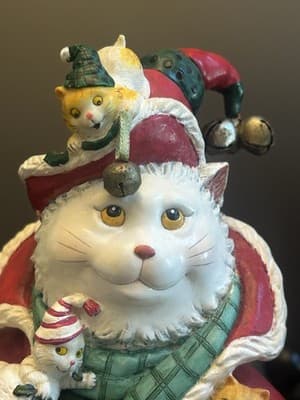 2001 THE DANBURY MINT, "SANTA CLAWS: BY BILL BELL, SIGNED Bells Figurine Vintage - Thumbnail 2