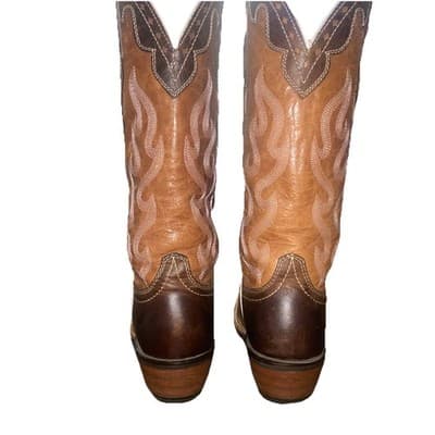 Ariat Crossfire Caliente Western Cowboy Boots Women Sz 5.5 B Square Toe 10004817 - Thumbnail 5
