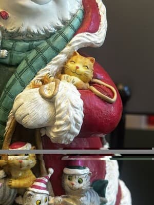 2001 THE DANBURY MINT, "SANTA CLAWS: BY BILL BELL, SIGNED Bells Figurine Vintage - Thumbnail 4