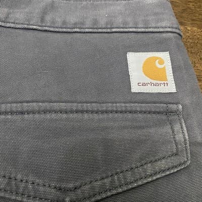 Carhartt Relaxed Fit Cargo Shorts Mens 30x11” Gray Workwear Carpenter Utility - Thumbnail 3