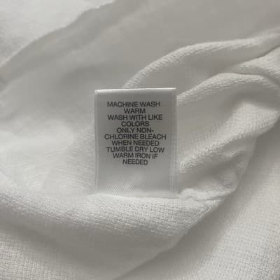 ROWM Shirt Mens XL White Button Down Short Sleeve Cotton Casual - Thumbnail 10