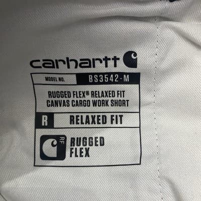 Carhartt Relaxed Fit Cargo Shorts Mens 30x11” Gray Workwear Carpenter Utility - Thumbnail 7