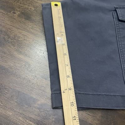 Carhartt Relaxed Fit Cargo Shorts Mens 30x11” Gray Workwear Carpenter Utility - Thumbnail 8