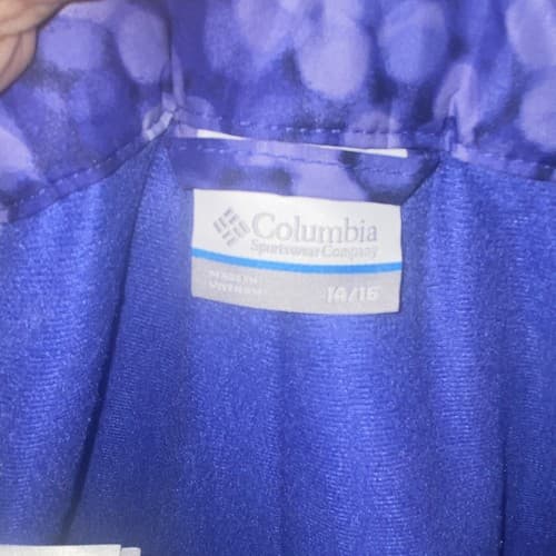 SkiPants Snowboarding Skiing Sledding OmniTec Waterproof Grls Sz 14 16 Columbia - Thumbnail 9
