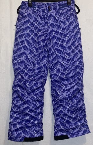 SkiPants Snowboarding Skiing Sledding OmniTec Waterproof Grls Sz 14 16 Columbia