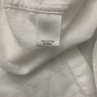 ROWM Shirt Mens XL White Button Down Short Sleeve Cotton Casual - Thumbnail 9