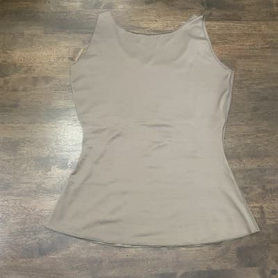 Spanx Womens Hide and Sleek Smoothing Cami Tank Top Size L Beige Slimming Layer - Thumbnail 2