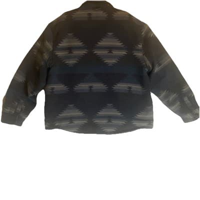 Jachs New York Aztec Western CottonLined Poly Wool Blend Jacket Mens XXL - Thumbnail 4