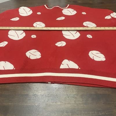 Disney Lilo And Stitch Red And White Women’s Cardigan Size 4 Plus Sz - Thumbnail 4