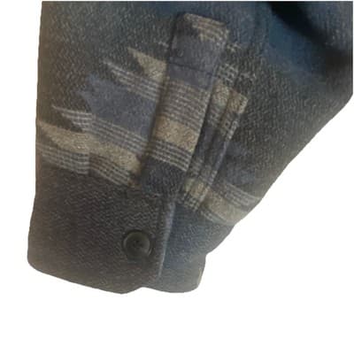 Jachs New York Aztec Western CottonLined Poly Wool Blend Jacket Mens XXL - Thumbnail 7