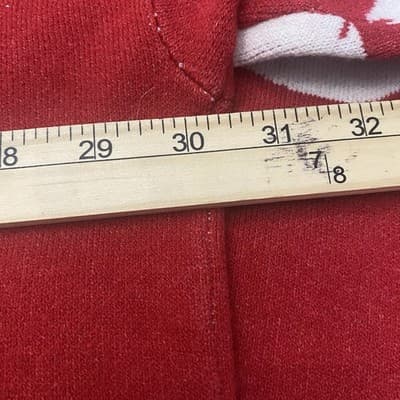 Disney Lilo And Stitch Red And White Women’s Cardigan Size 4 Plus Sz - Thumbnail 5