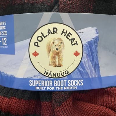 Polar Heat Mens Superior Boot Socks Sz 7-12 - Thumbnail 3