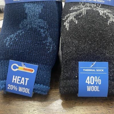 Polar Heat Nanuug Mens SocKs Wool Blend - Thumbnail 3