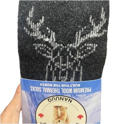 Polar Heat Nanuug Mens SocKs Wool Blend - Thumbnail 5