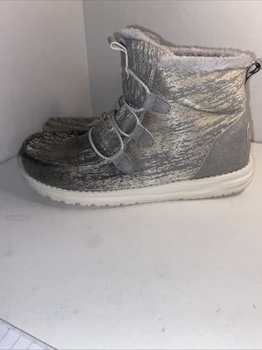Hey Dudes Lea Ankle Fur Lined Booties Women’s Sz 9 - Thumbnail 4