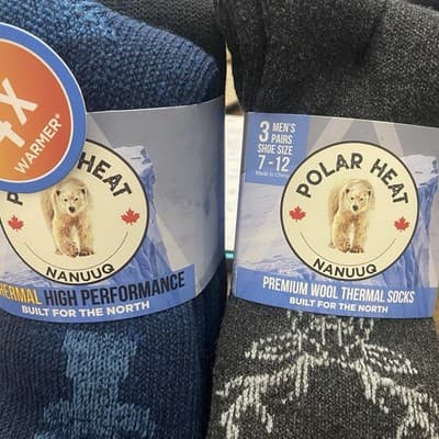 Polar Heat Nanuug Mens SocKs Wool Blend - Thumbnail 2