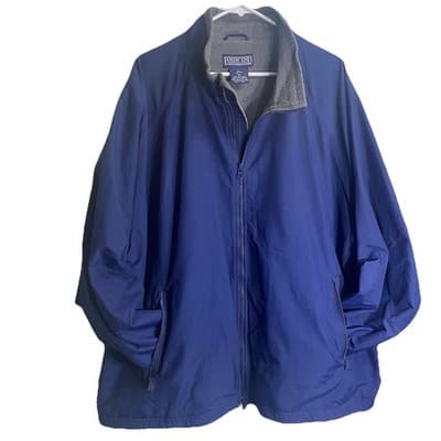 Lands End Nylon Jacket Vintage 2XL Made In Taiwan - Thumbnail 2