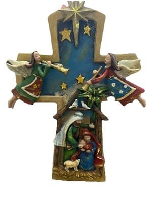 Christhomas Corp. Holy Family Cross Musical With Motion - Thumbnail 2