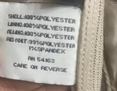 Kenneth Cole Reaction Womens Hooded Coat Taupe W Zip Out Quilted Liner Mid Leng - Thumbnail 4