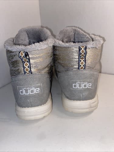 Hey Dudes Lea Ankle Fur Lined Booties Women’s Sz 9 - Thumbnail 3