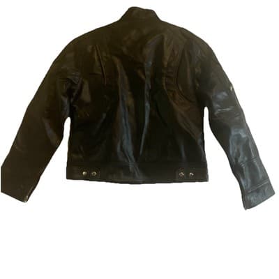 Genuine Leather Motor Cycle Racer Jacket Sons Of Anarchy Real Leather Brand - Thumbnail 2