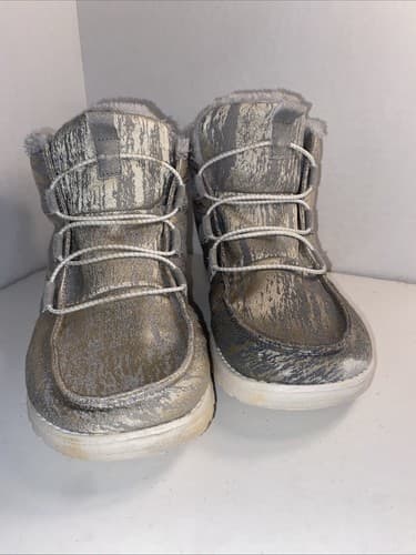 Hey Dudes Lea Ankle Fur Lined Booties Women’s Sz 9 - Thumbnail 2