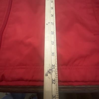 Nike Mens XXL Red Windbreaker Full Zip Mesh Lined Swoosh Y2K - Thumbnail 8