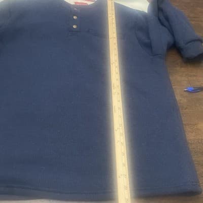 Coleman NWTBonded Waffle Snap Close Sherpa Fleece Lined Shacket Pullover Mens XL - Thumbnail 12