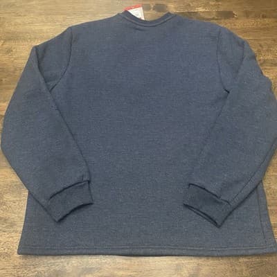 Coleman NWTBonded Waffle Snap Close Sherpa Fleece Lined Shacket Pullover Mens XL - Thumbnail 3