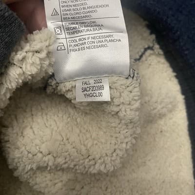Coleman NWTBonded Waffle Snap Close Sherpa Fleece Lined Shacket Pullover Mens XL - Thumbnail 8