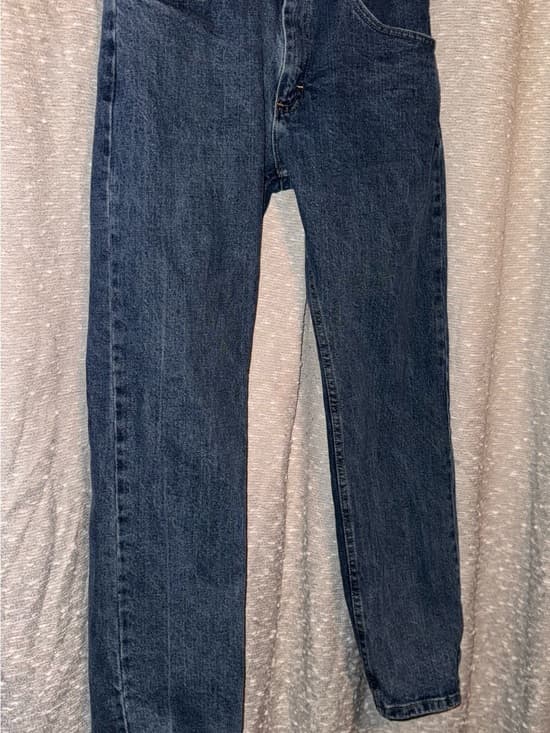 Wrangler Classic Men's Dark Blue Denim Jeans 30x30 - Thumbnail 6