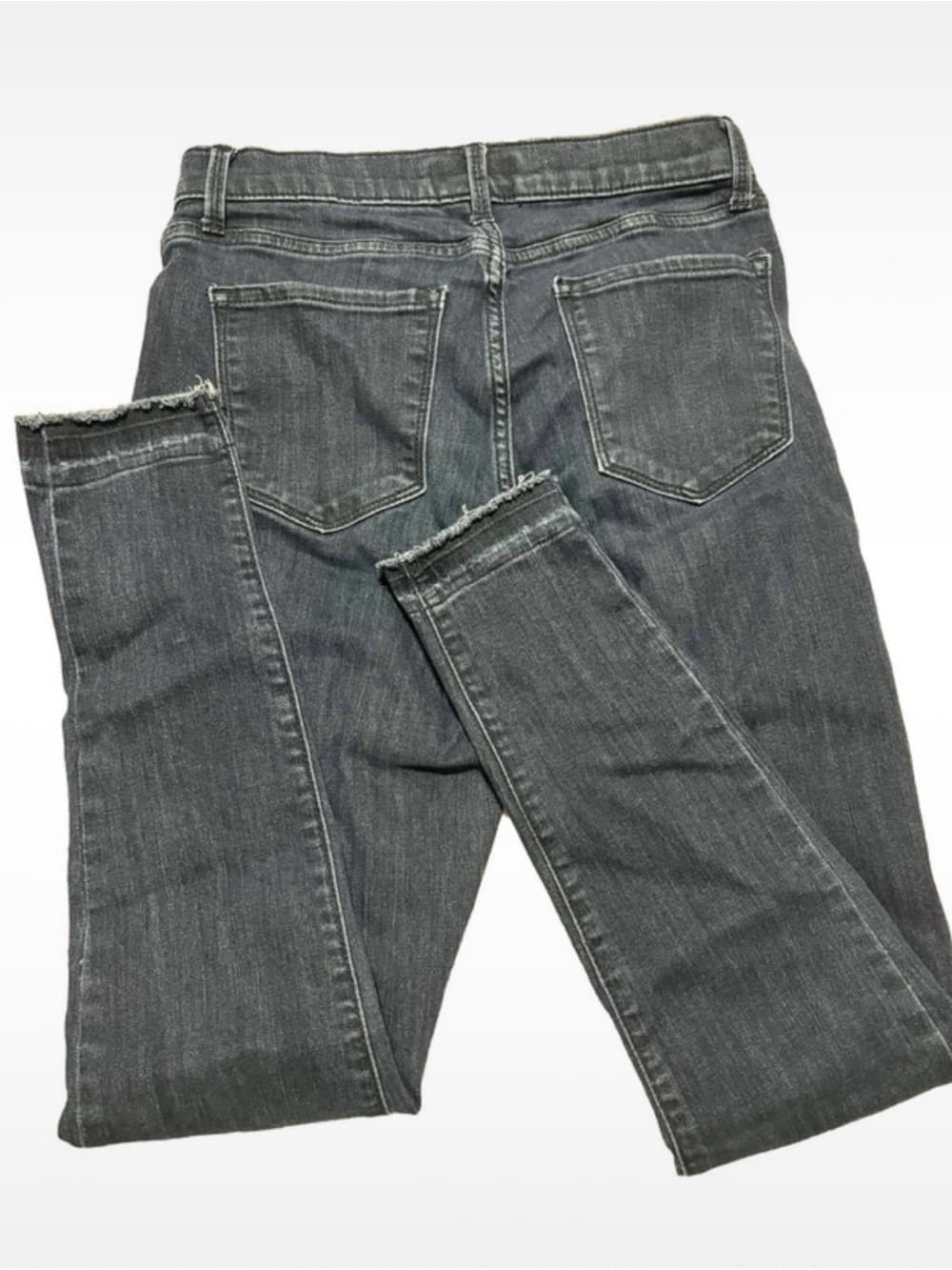 Banana Republic Skinny Jeans in Washed Charcoal - Thumbnail 3