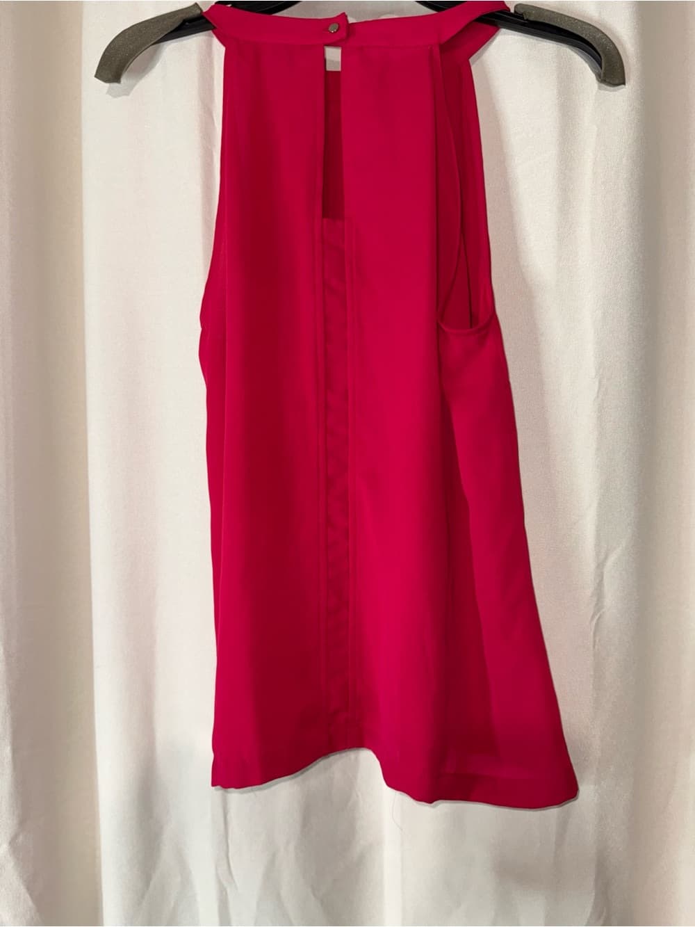 Banana Republic Red Sleeveless Blouse
