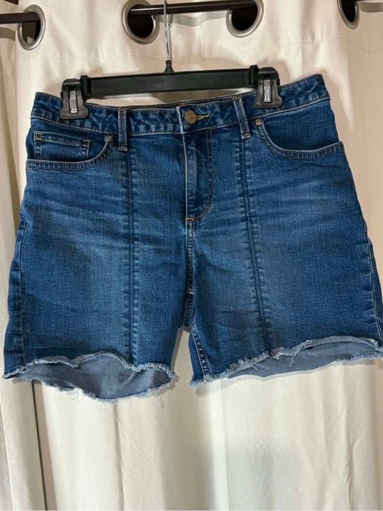 Lee Shape Illusions Slim Fit Denim Shorts - Light Blue| Casual| Shaper - Thumbnail 5
