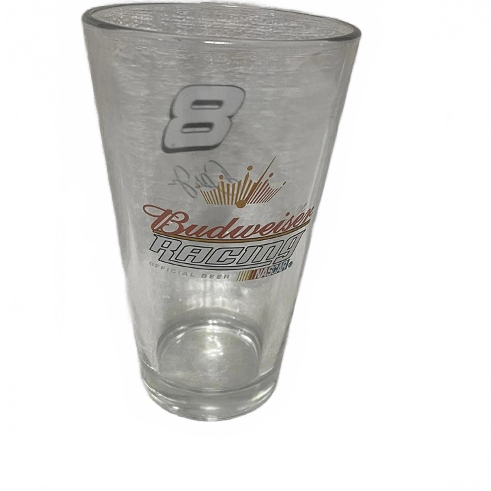 NASCAR Budweiser Racing Dale Jr. Pint Beer Glass Dale Earnhardt Jr.