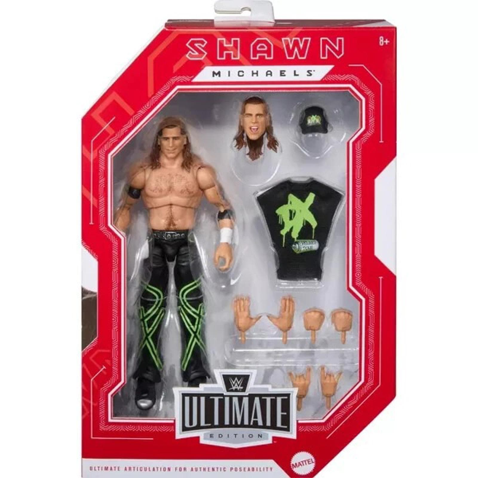 WWE Legends Ultimate Edition Shawn Michaels DX Action Figure Exclusive