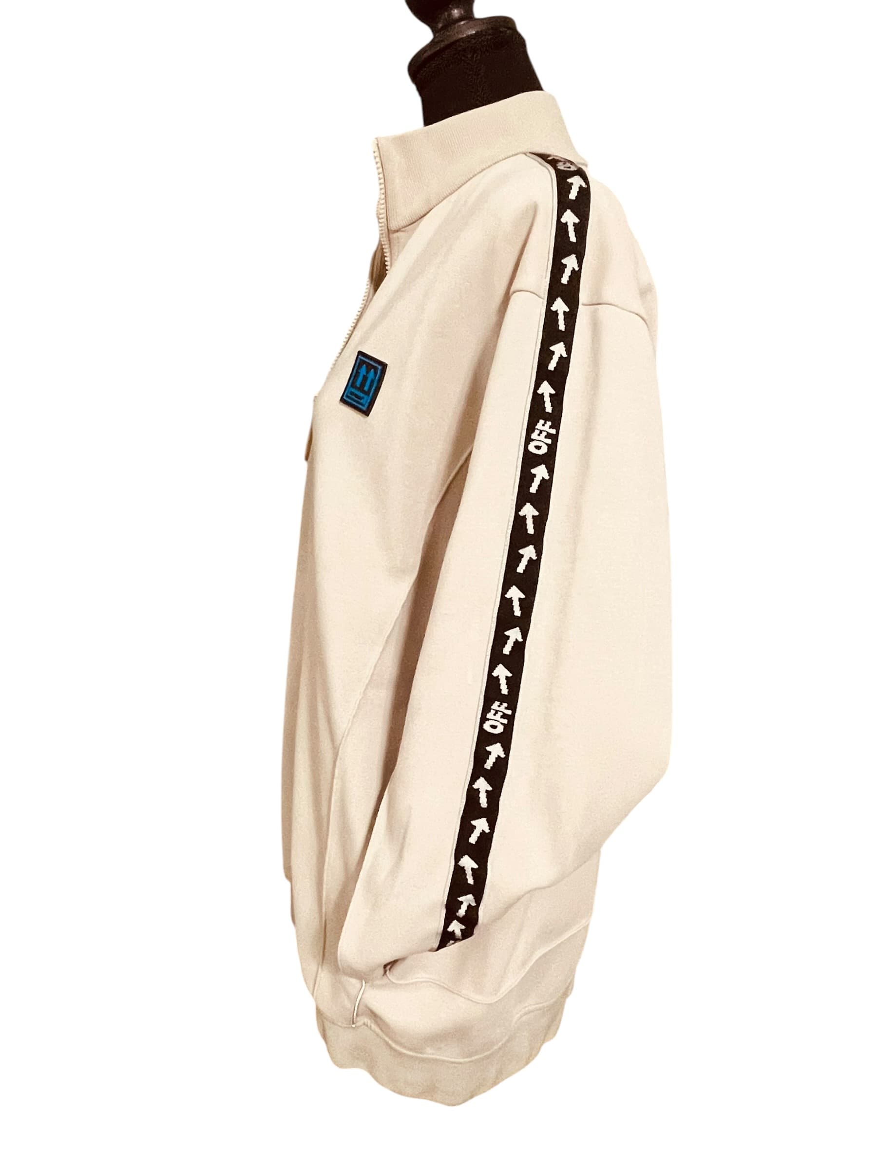 Off-White C/O Virgil Abloh Men’s Full Zip Sweat Jacket - Thumbnail 5