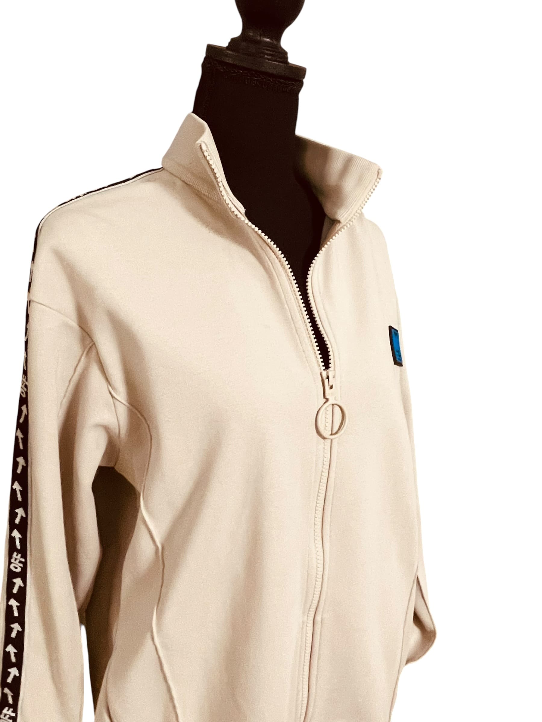 Off-White C/O Virgil Abloh Men’s Full Zip Sweat Jacket - Thumbnail 3