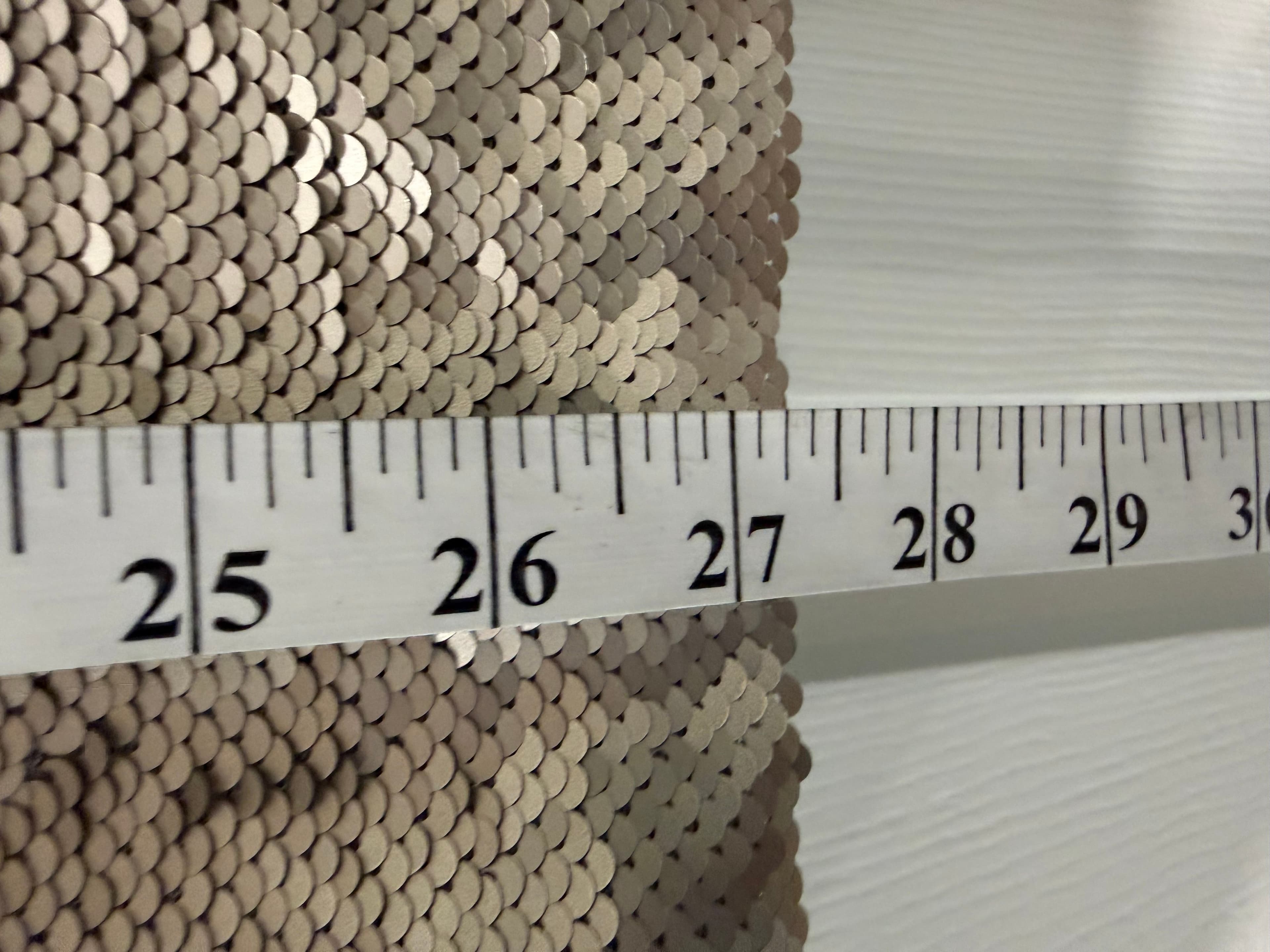 Silver Sequin Midi Skirt - Thumbnail 2