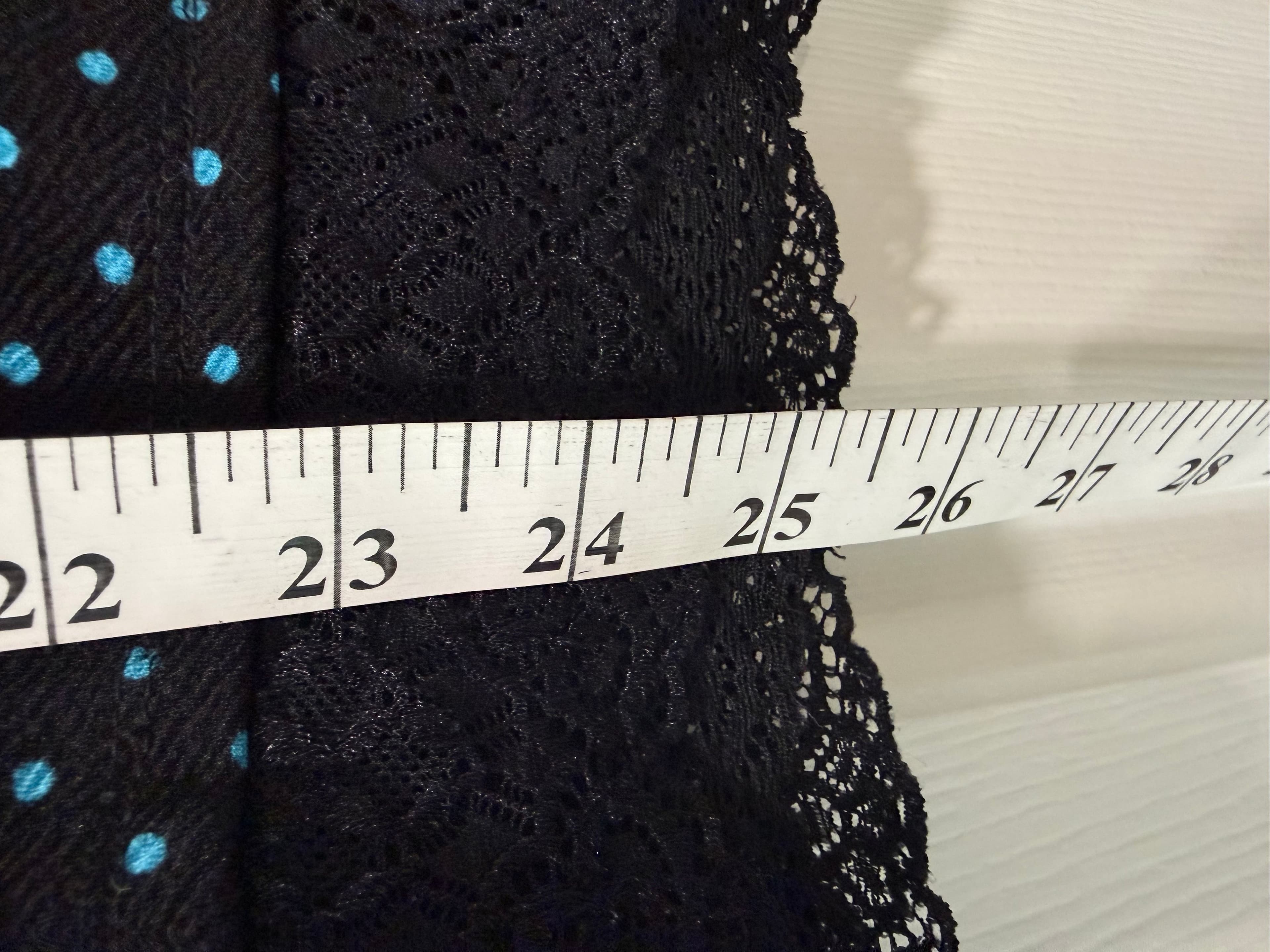 LuLaRoe Floral Polka Dot Skirt Size M - Thumbnail 3