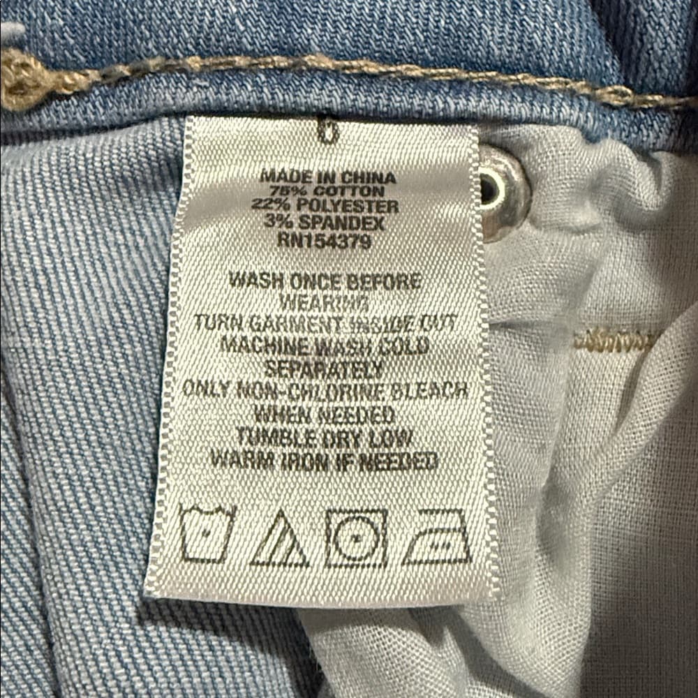 Stretchy jean shorts - Thumbnail 5