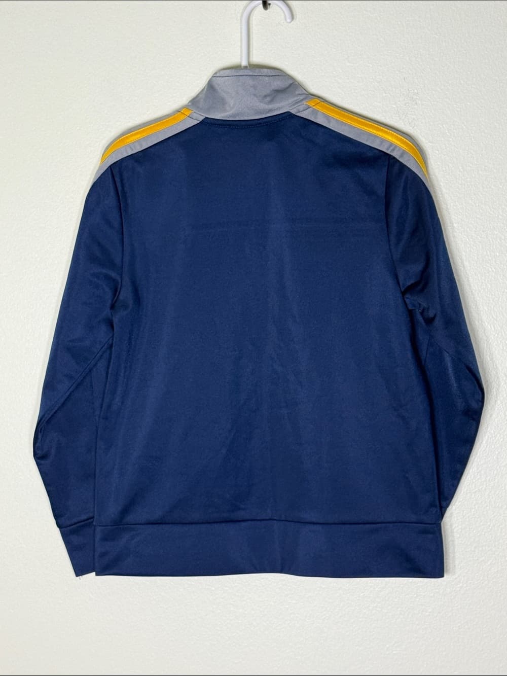 Adidas Navy Track Set with Yellow Accents | Size 5 Tall - Thumbnail 3
