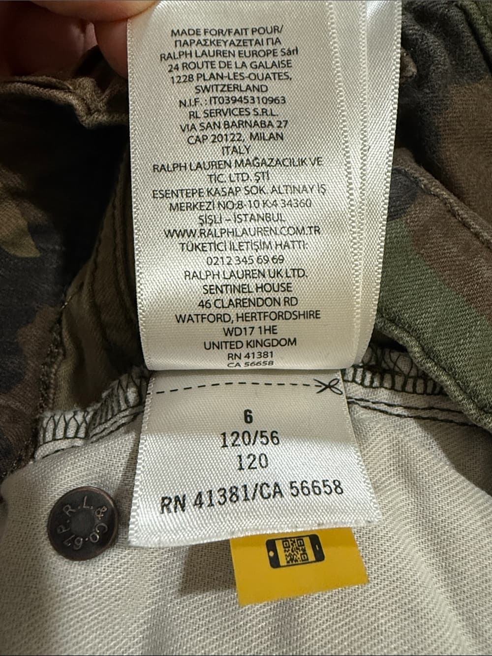 Polo by Ralph Lauren Brown and Green Camo Pants - Thumbnail 7