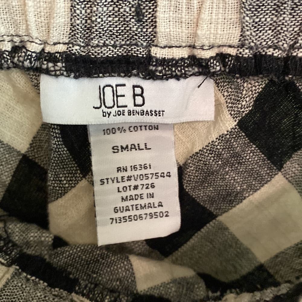 Joe B Buffalo Check Tiered Mini Skirt - Size Small - Thumbnail 2