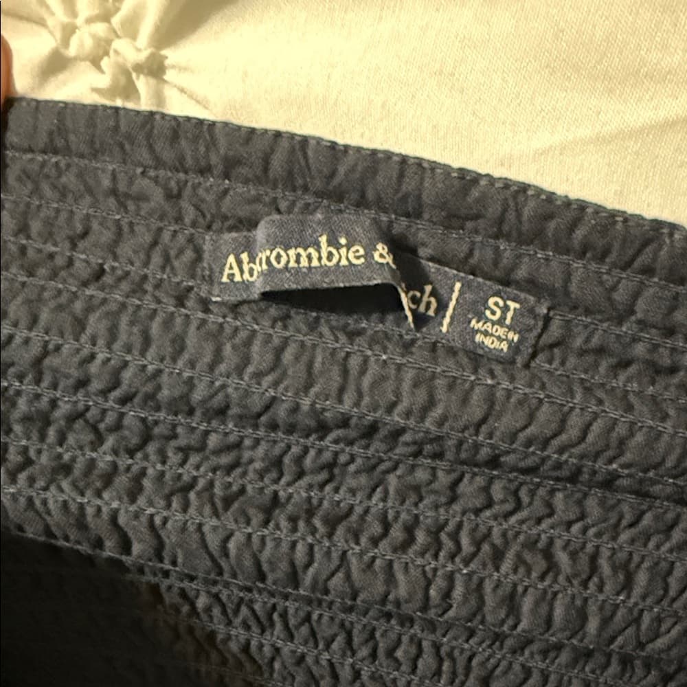 Navy Lace Mini Dress – Abercrombie & Fitch | Size Small (Juniors) - Thumbnail 4