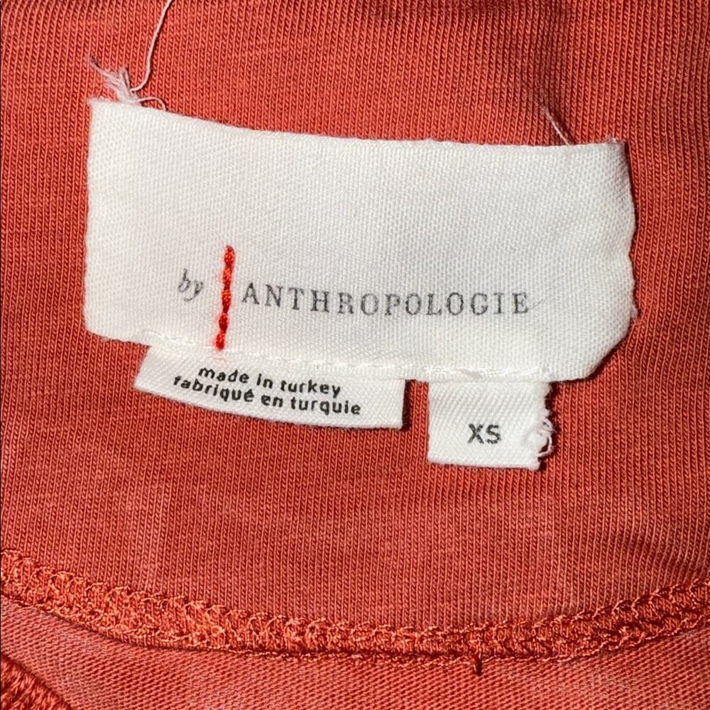 Anthropologie Floral Graphic Crop Tee – Size XS - Thumbnail 3