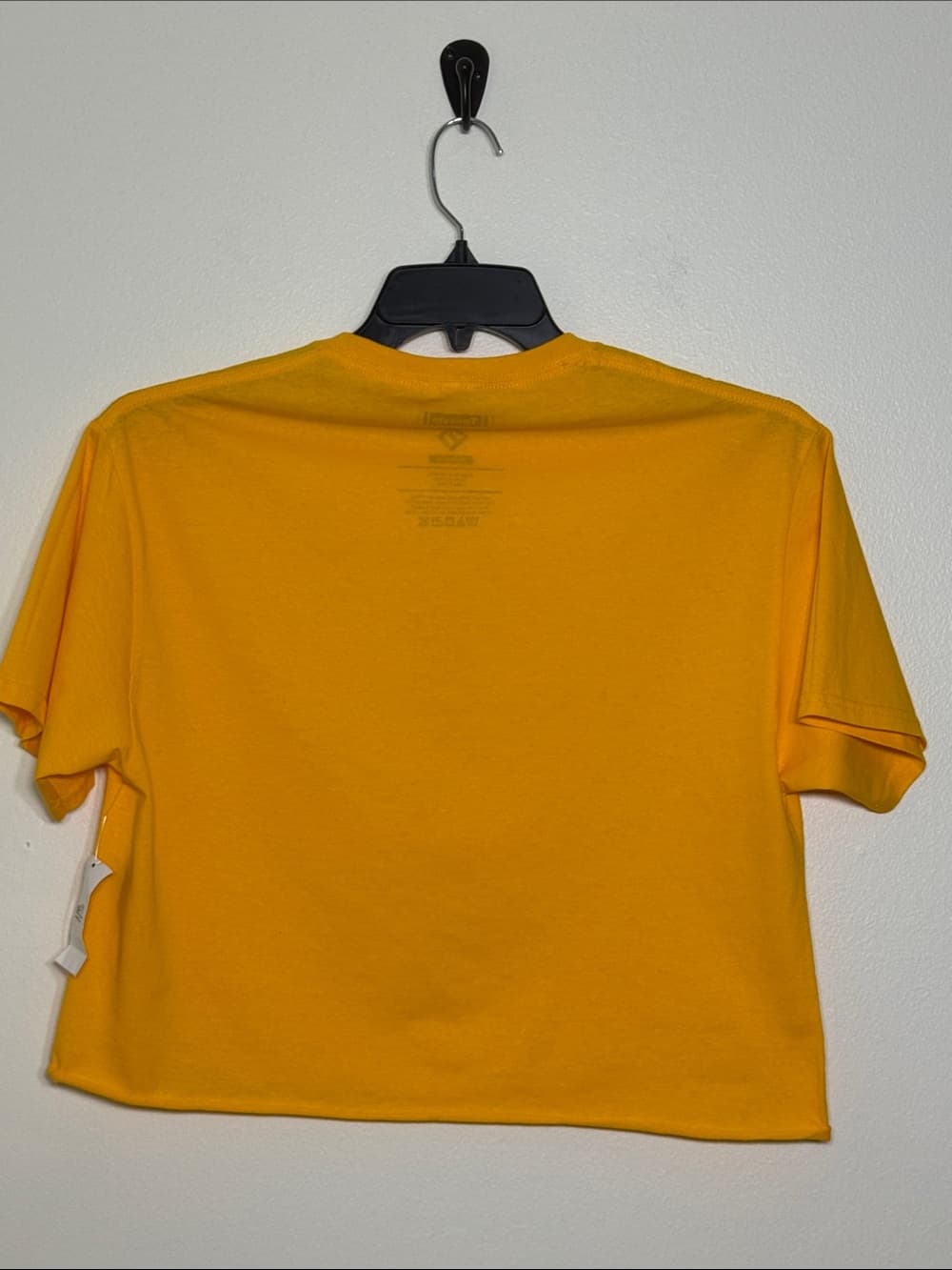 Cropped Yellow 'Looking For My Sugar Daddy' Graphic Tee | Size Medium - Thumbnail 2
